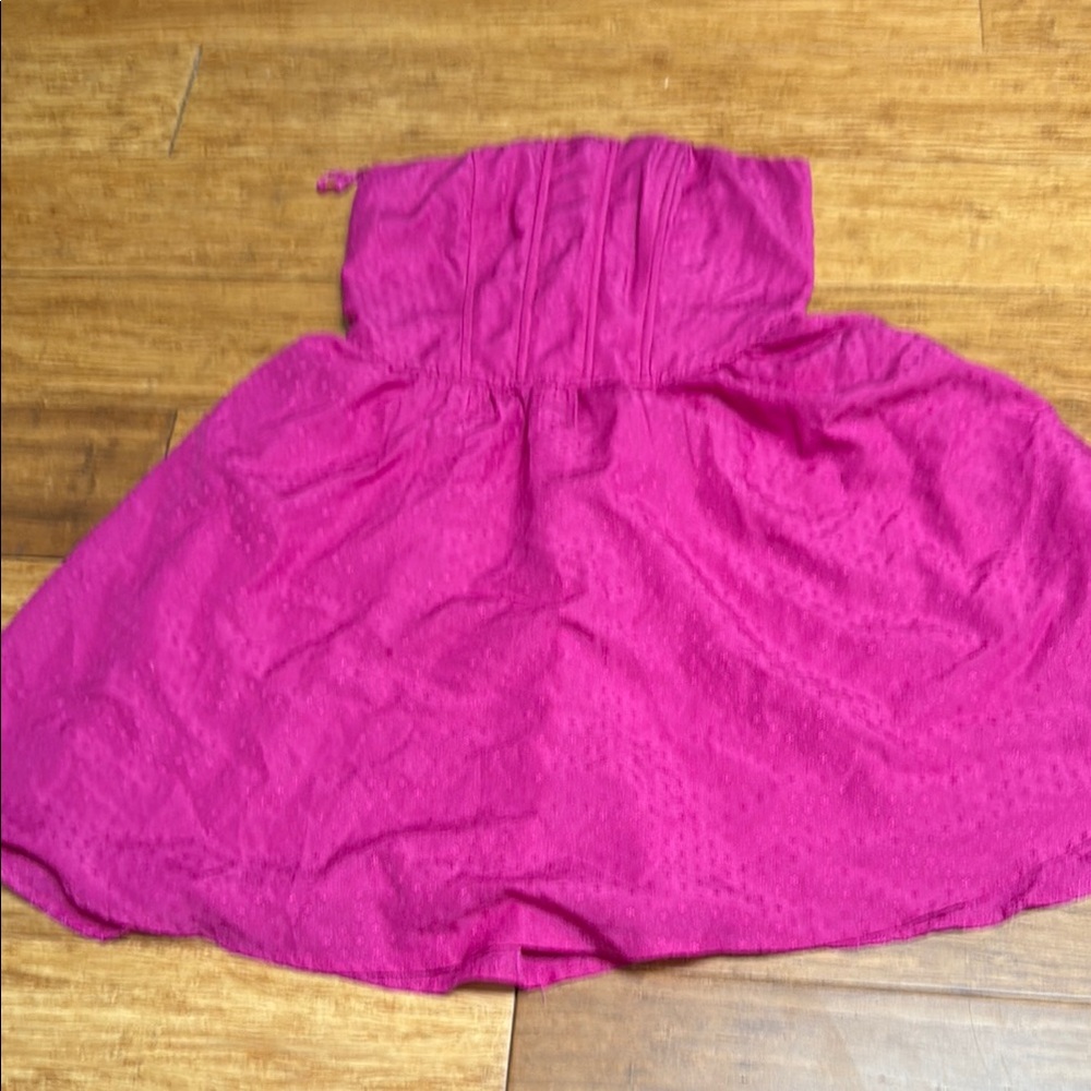 Chic Fuchsia A-Line Dress